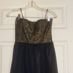 Deb High Low Strapless Dress